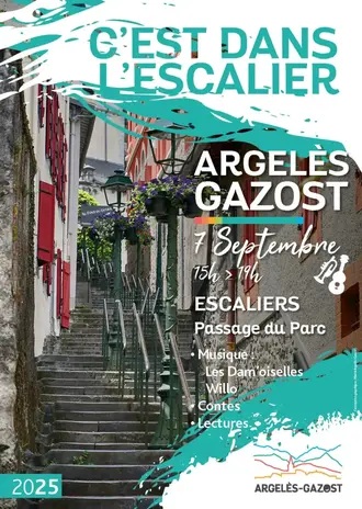 C'est dans l'escalier